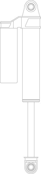 Eibach Pro Truck Reservoir 2.5 drawing